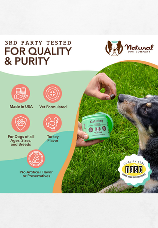 Dodatak prehrani za smirivanje za pse